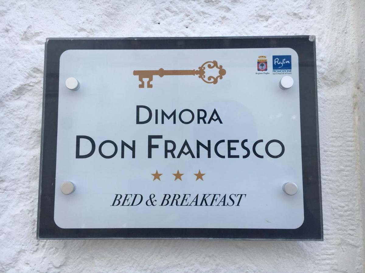 Bed and Breakfast Dimora Don Francesco Альберобелло Экстерьер фото